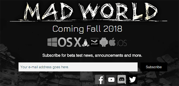 mad world mmorpg дата выхода трейлер