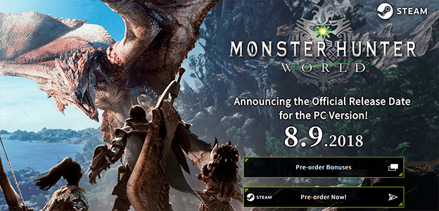 monster_hunter_world_steam_pk_realease monster hunter world пк steam релиз