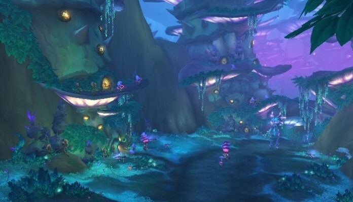 World of Warcraft показала рейд Midnight с грибным чудовищем Rotmire Грибной босс Rotmire в рейде World of Warcraft Midnight