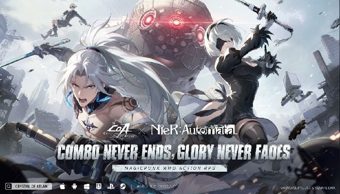 Crystal of Atlan получила класс Karmaslayer и коллаборацию с NieR: Automata