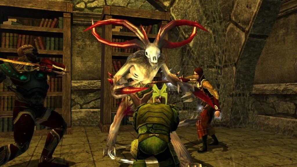 Dungeons and Dragons Online с геймпадом