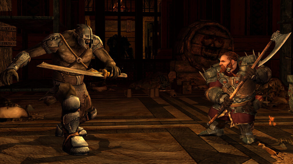 Lord of the Rings Online поддержка геймпада