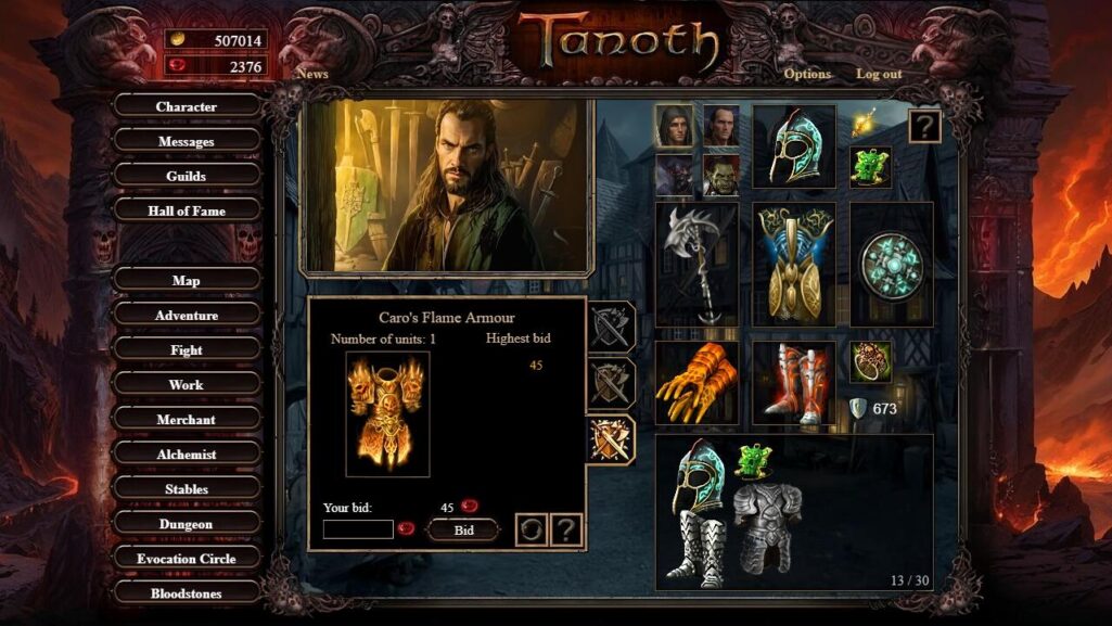 Tanoth открыл новый мир Crystal Spires