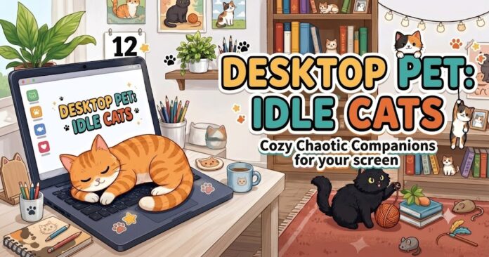 Desktop Pet: Idle Cats выпуск в Steam