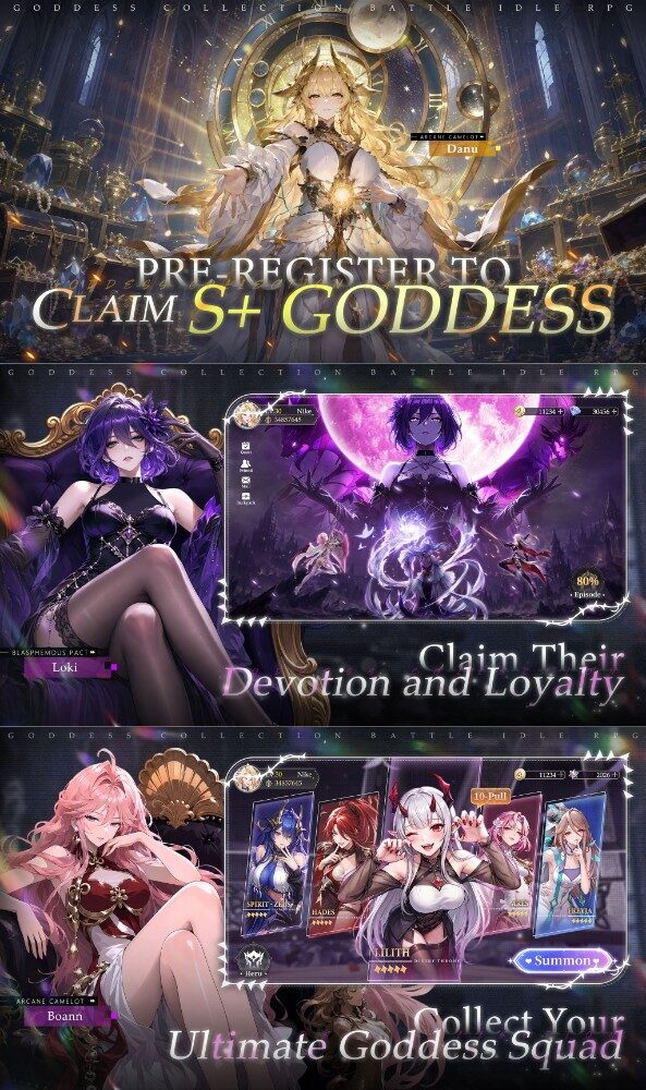 Divine Throne: Idle RPG открыла предрегистрацию на iOS и Android Divine Throne: Idle RPG предрегистрация