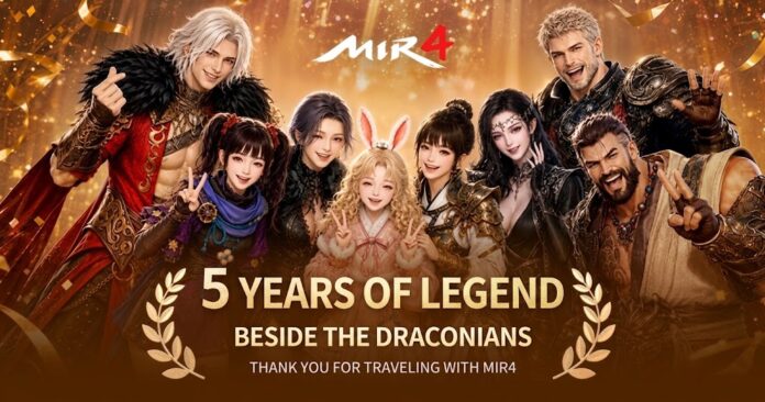 MIR4 пятилетие Spirit Summoner