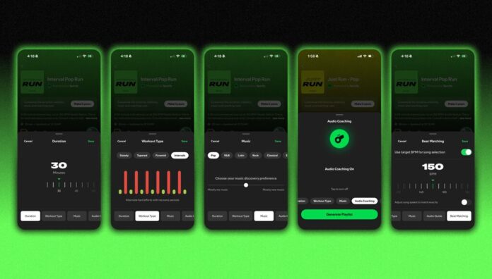 Spotify запустила Running Mode с ИИ-плейлистами на Android Spotify Running Mode на Android