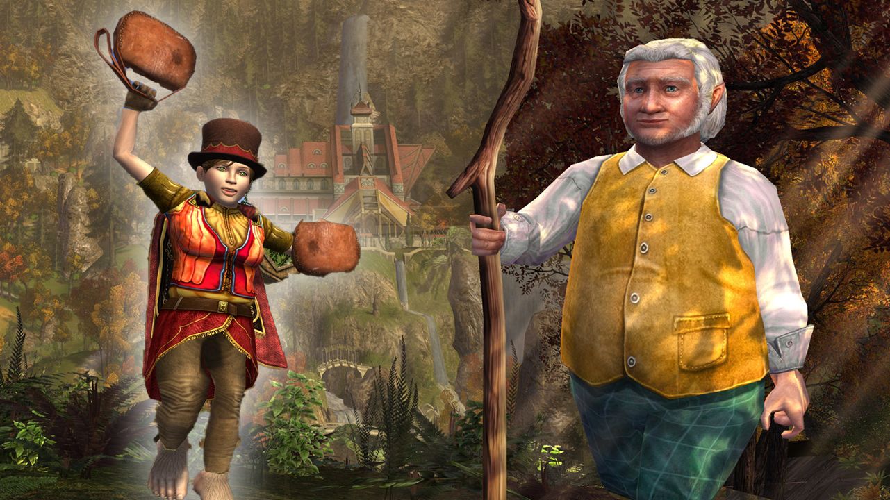 Herr der Ringe Online живые соседи и Überlebensinstinkte