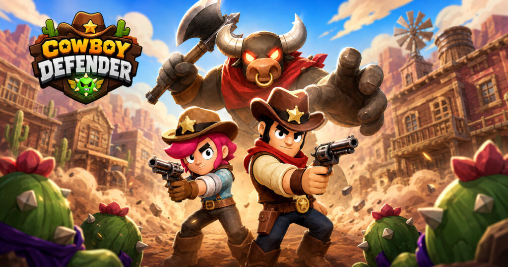Cowboy Defender вышла на iOS и Android