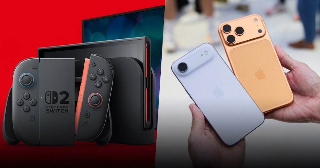 Nintendo Switch 2 и iPhone 17 Pro сравнение производительности