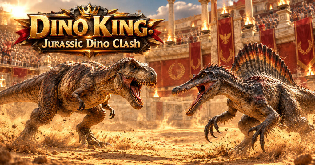 Dino King: Jurassic Dino Clash предрегистрация на Android