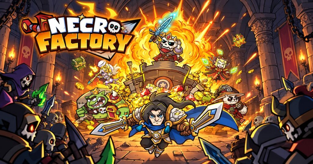Necro Factory предрегистрация на iOS и Android