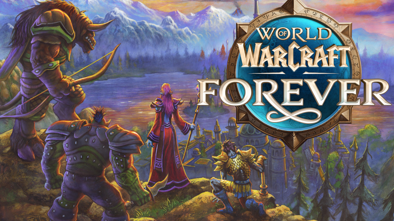 WoW Forever выбор режима сервера