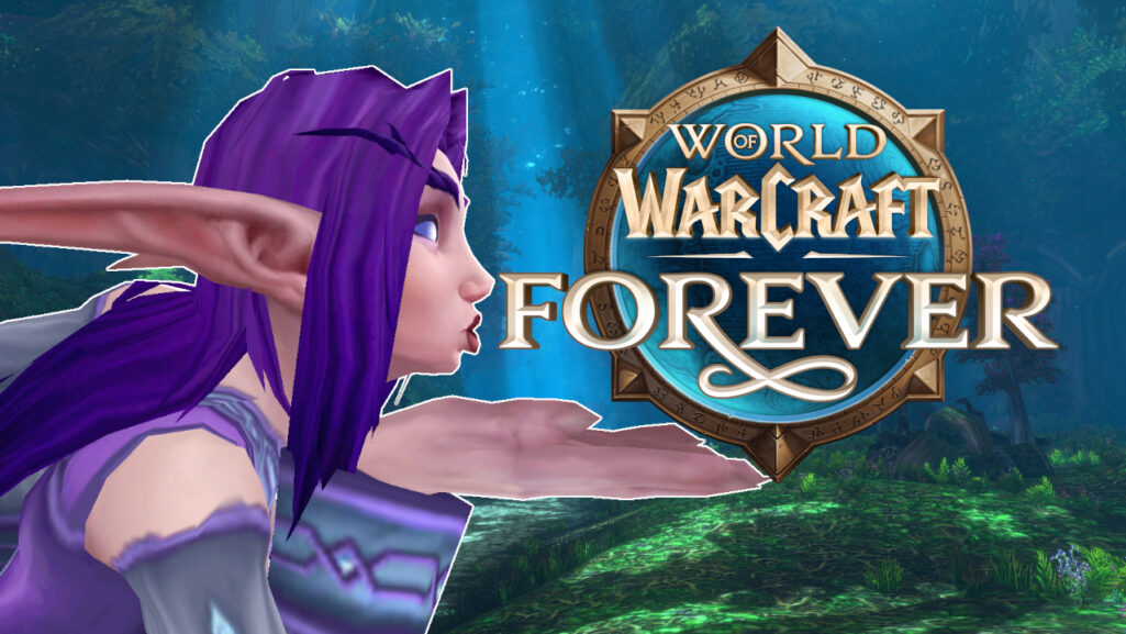 WoW Forever туман и освещение